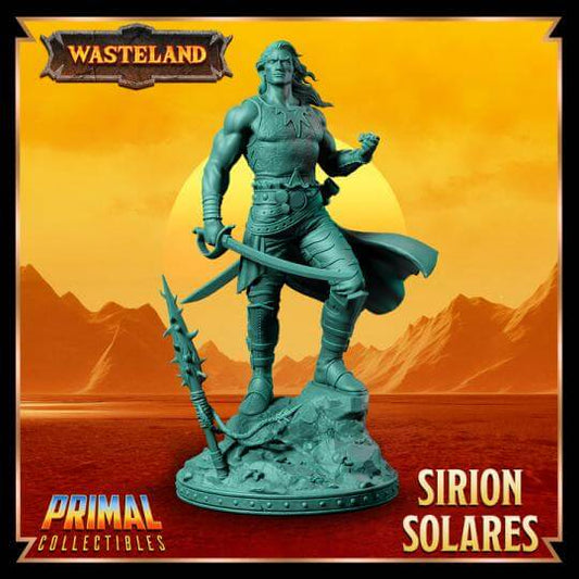 Sirion Solares - Atristocrat - Wasteland 3D Printed Resin RPG/Tabletop/Boardgames Miniature Primal Collectibles