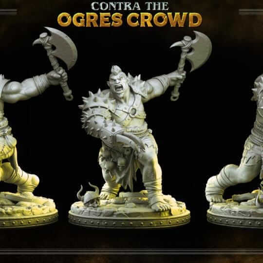 Thurok Ogre Chieftain - Contra the Ogres Crowd - Masters of Dungeons - Primal Collectibles