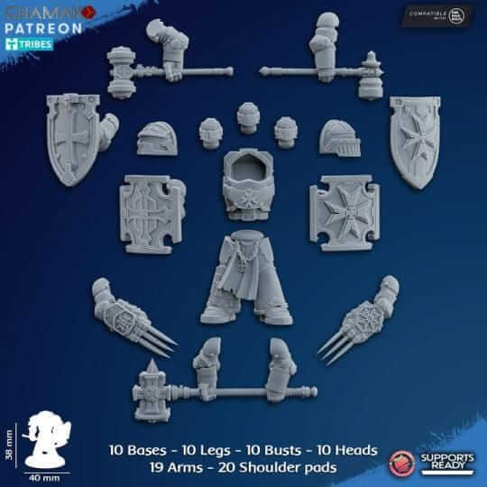 Temple Assault Exterminators Ghamak Miniatures
