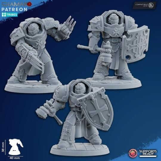 Temple Assault Exterminators Ghamak Miniatures