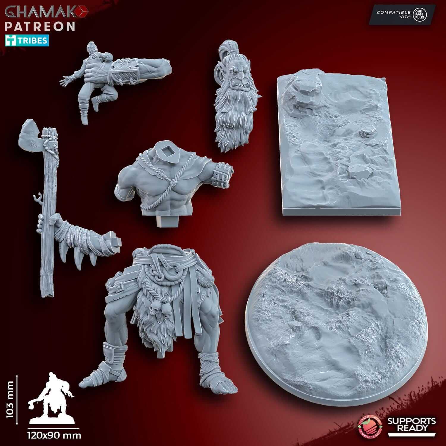 Howling Giant - Miniatures by Ghamak
