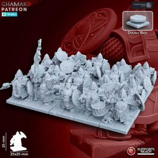 Dwarf Steel Breakers - Miniatures by Ghamak