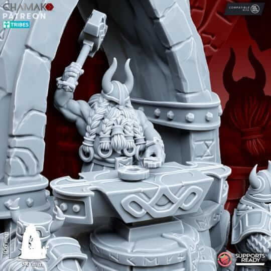 Anvil of the Forge God Doom Anvil Proxy- Miniatures by Ghamak