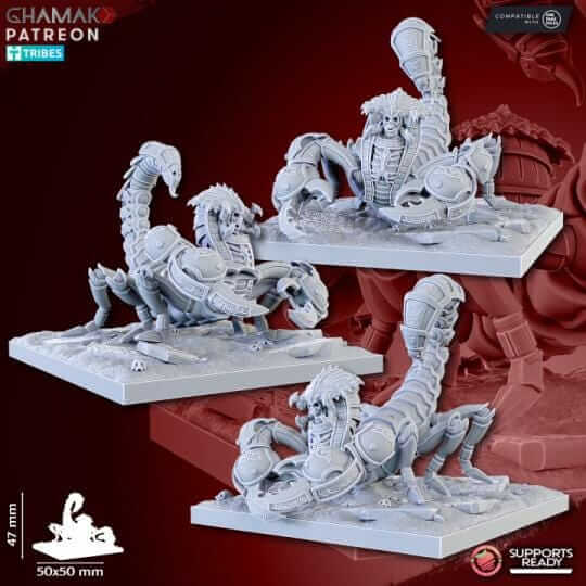 Sand Scorpions Kings of the Lost Tombs - Miniatures by Ghamak