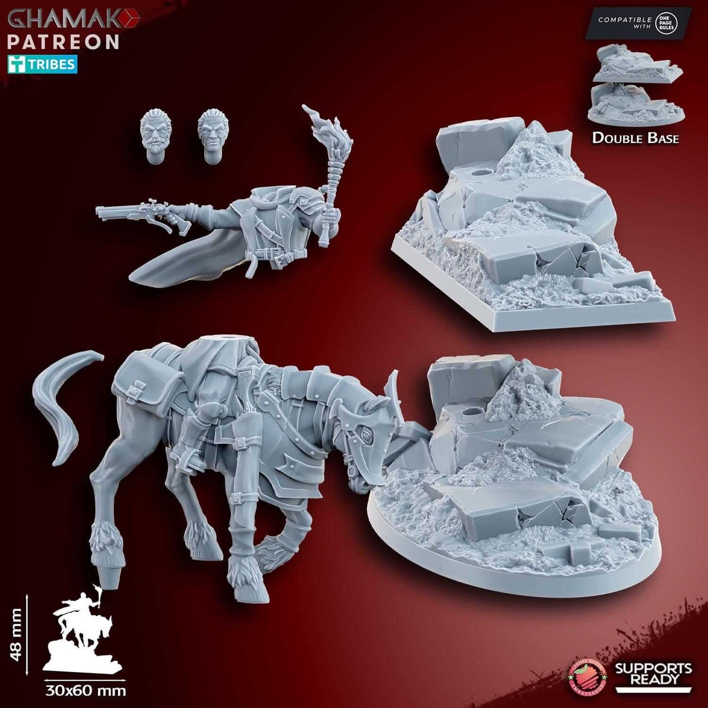 Empire heroes and Witch Hunters - Miniatures by Ghamak