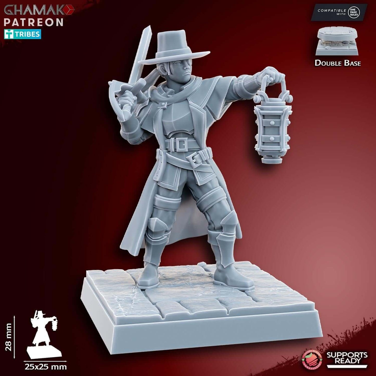 Empire heroes and Witch Hunters - Miniatures by Ghamak