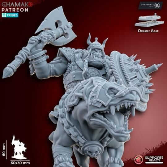 Orc Warlords - Miniatures by Ghamak