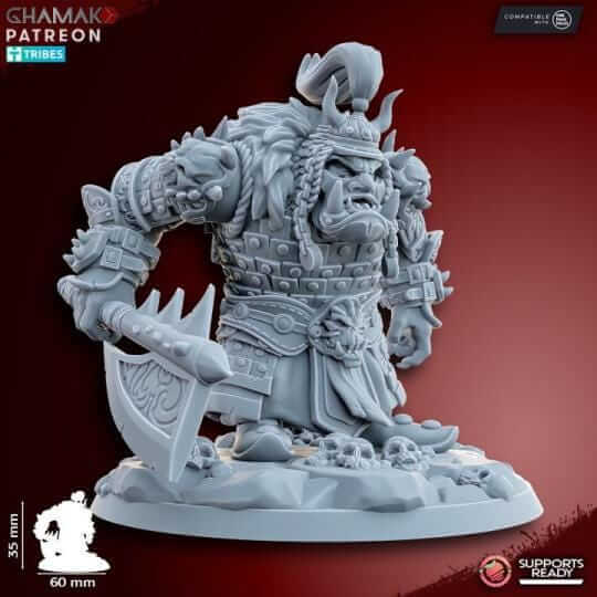 Orc Warlords - Miniatures by Ghamak