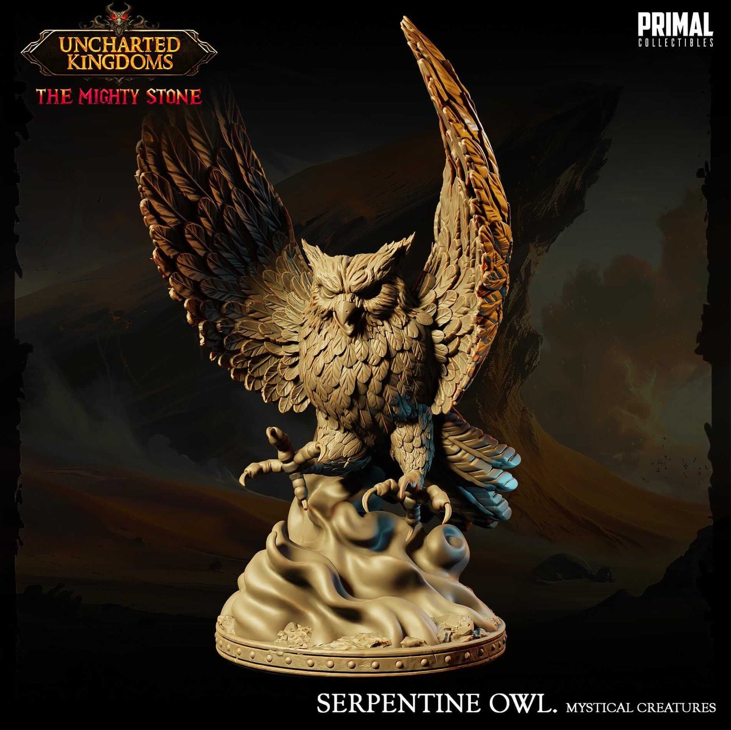 Mystical Animals - Serpentine Owl Uncharted Kingdoms