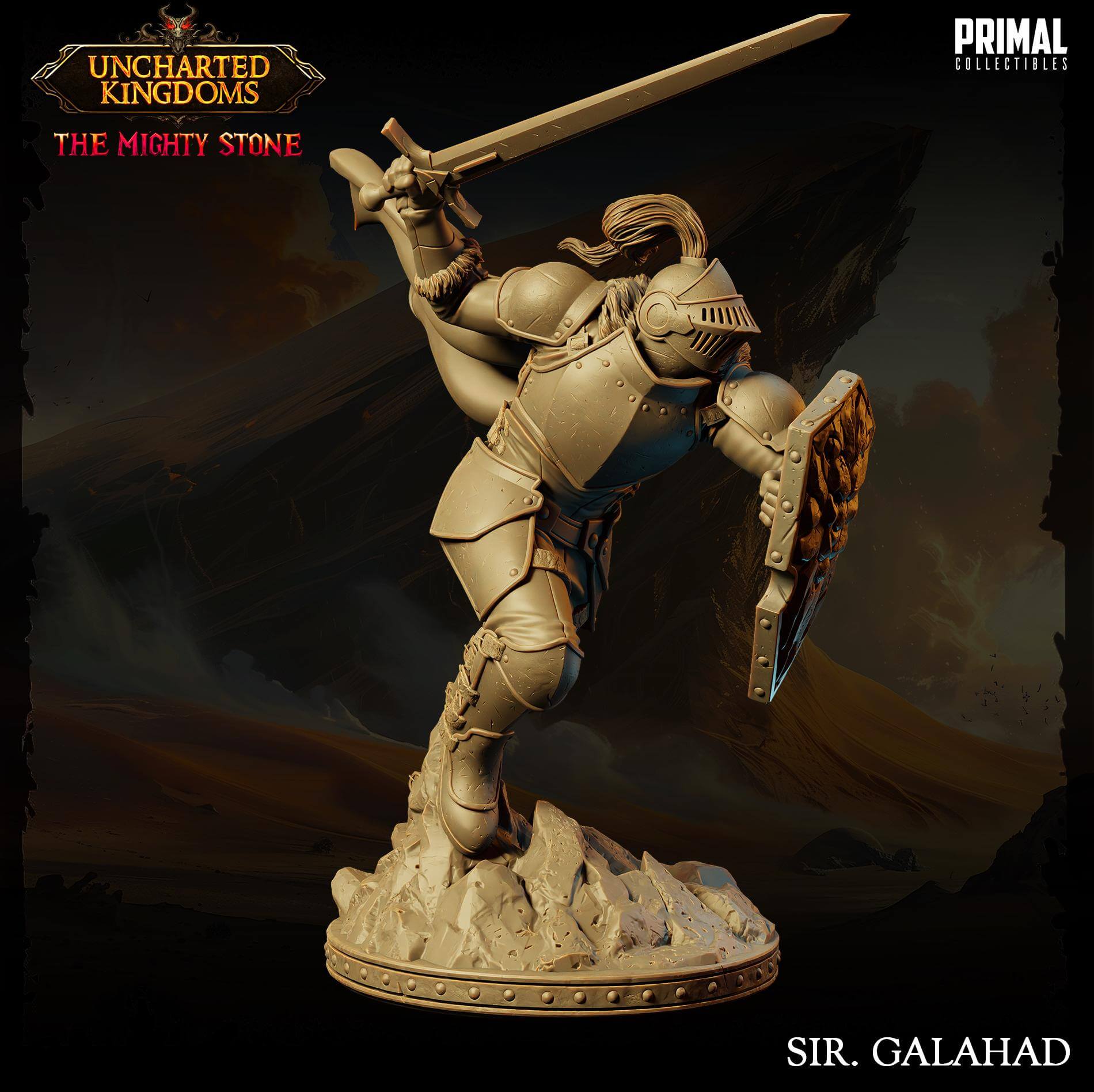 Knight Sir Galahad Uncharted Kingdoms