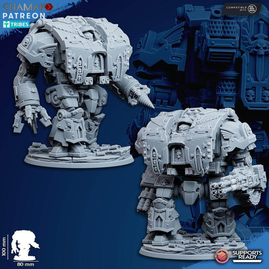 Venerable War-Hulk - Grimdark Void Marines Ghamak Miniatures