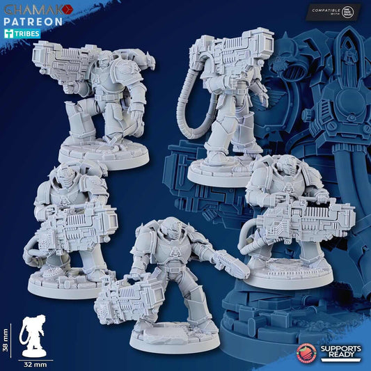 Plasma Devastator Squad - Ghamak Miniatures Grimdark