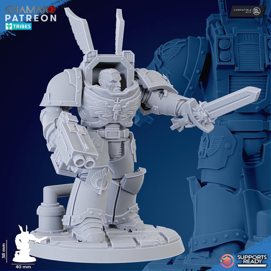 Angels of Death - Ghamak Miniatures Grimdark Void Marines