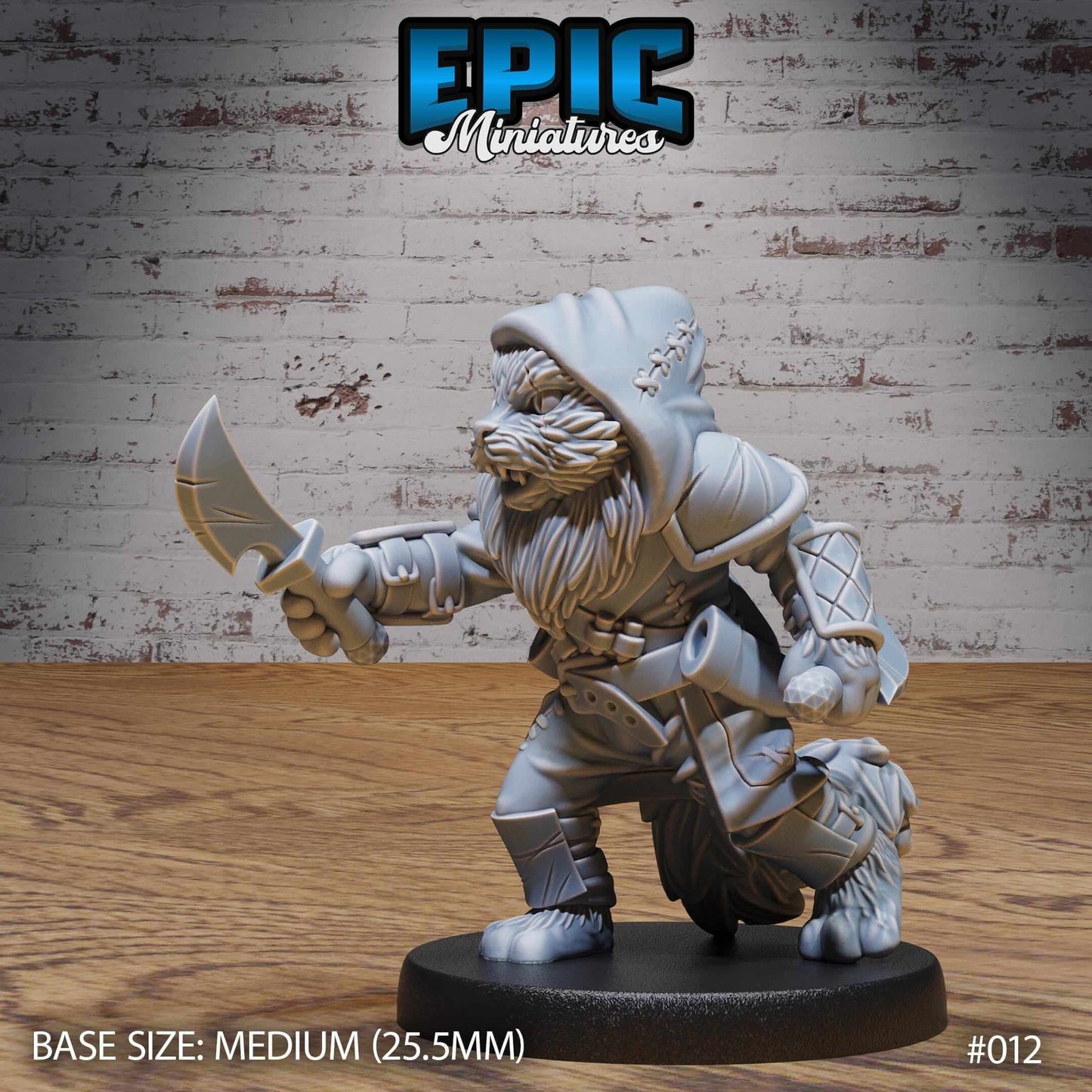 Cat Folk Tribe Tabaxi 2 - D&D Epic Miniatures   and Dragons