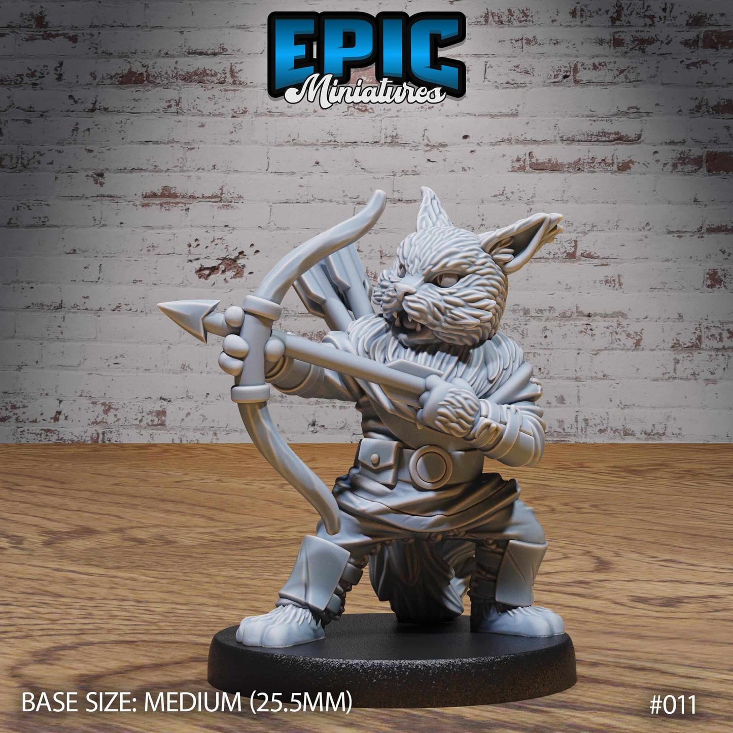 Cat Folk Tribe Tabaxi 2 - D&D Epic Miniatures   and Dragons