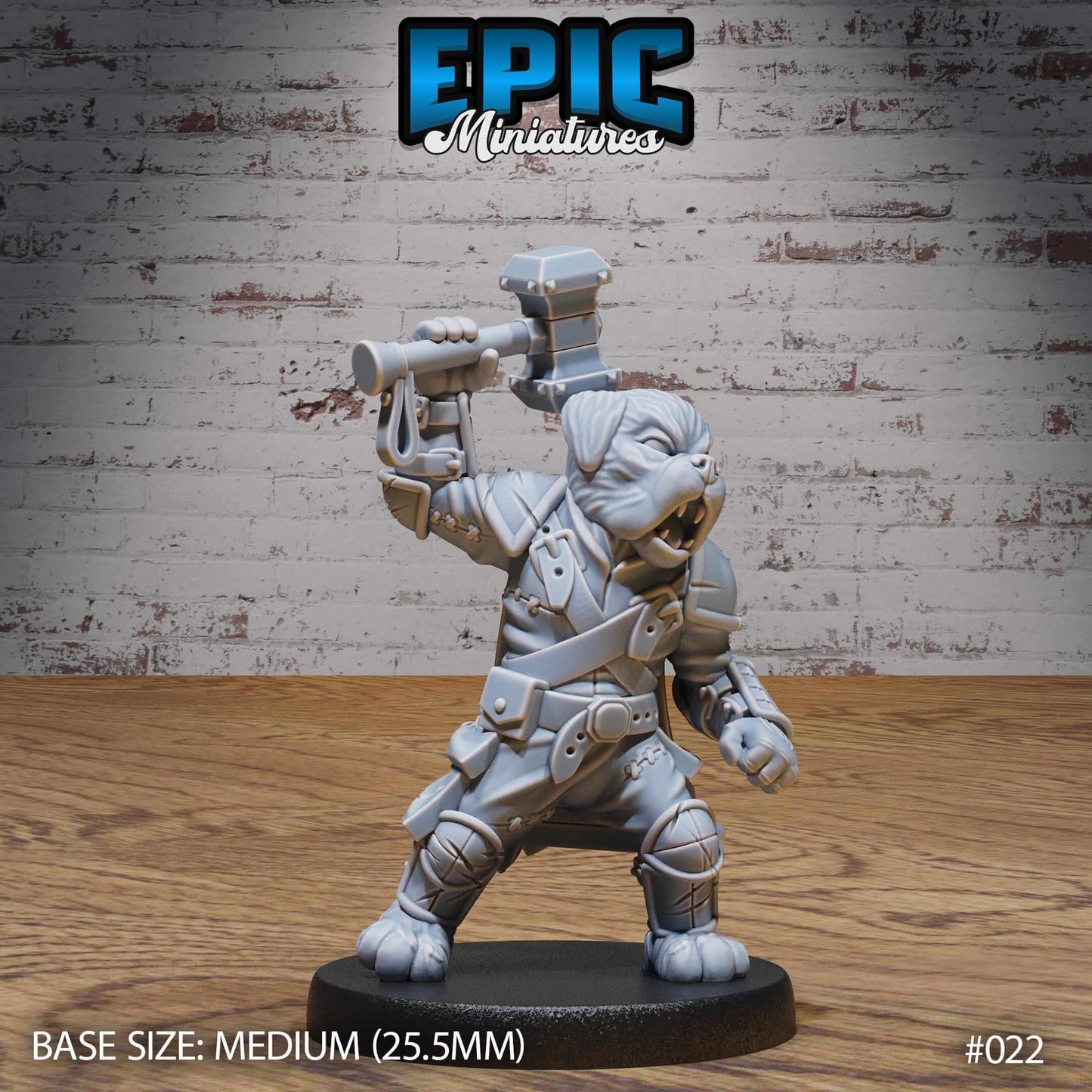 Dog Folk Tribe 2 - Epic Miniatures - Dungeons and Dragons