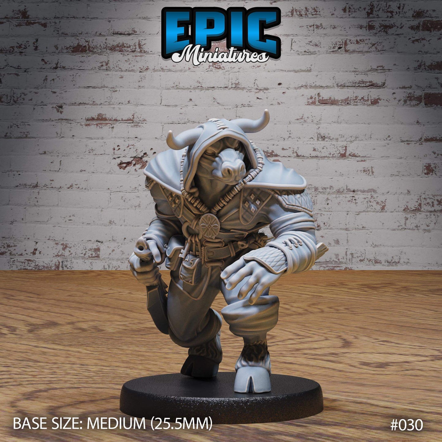 Minotaur Folk Tribe - Epic Miniatures - Dungeons and Dragons