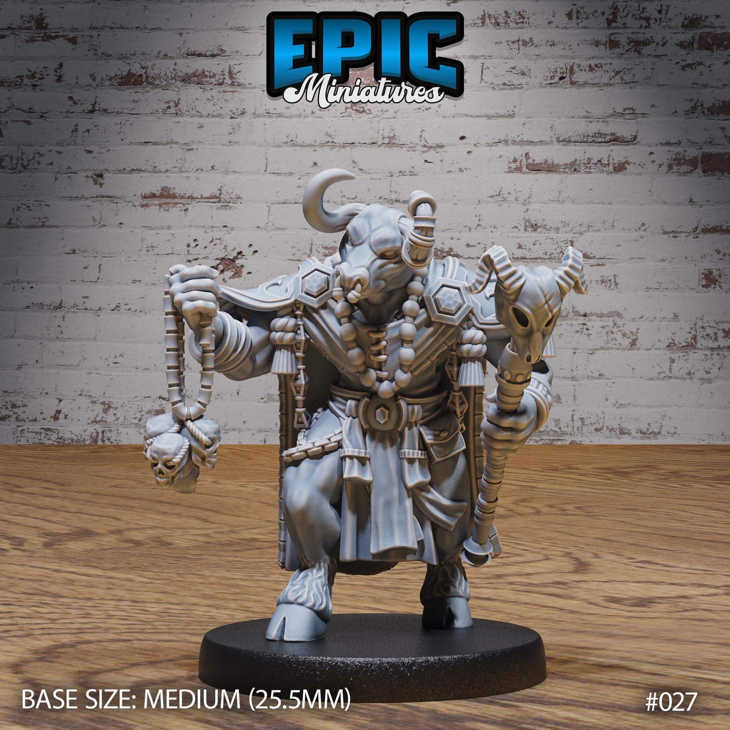 Minotaur Folk Tribe - Epic Miniatures - Dungeons and Dragons