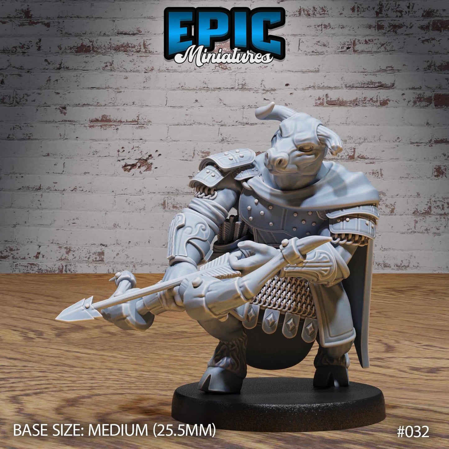 Minotaur Folk Tribe - Epic Miniatures - Dungeons and Dragons
