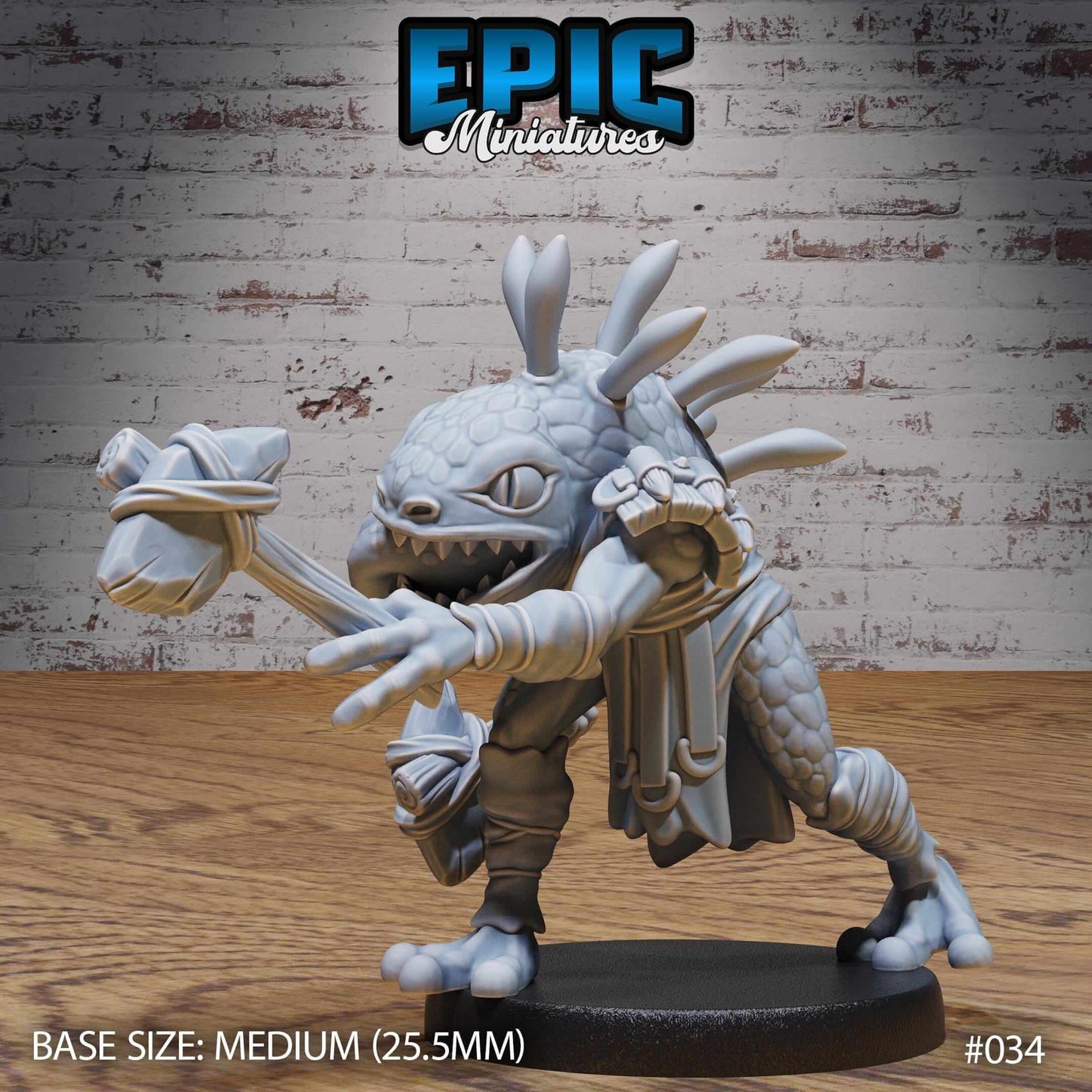 River Folk (Lizard) Tribe - D&D Epic Miniatures   and Dragons