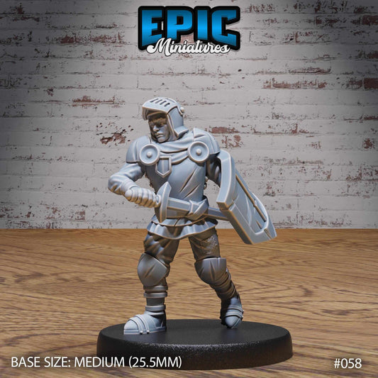 City Guards - D&D Epic Miniatures   and Dragons