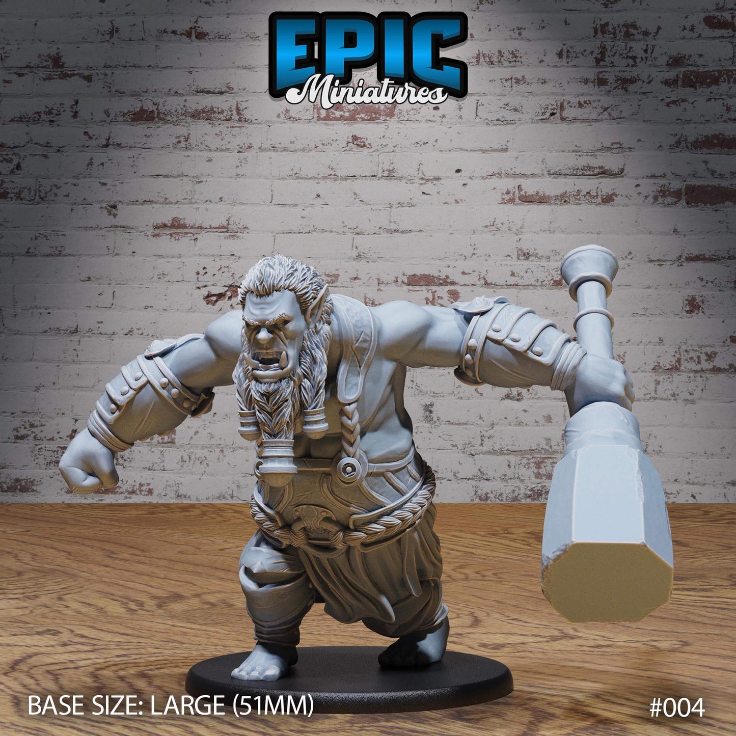 Half Troll (Large) - D&D Epic Miniatures   and Dragons