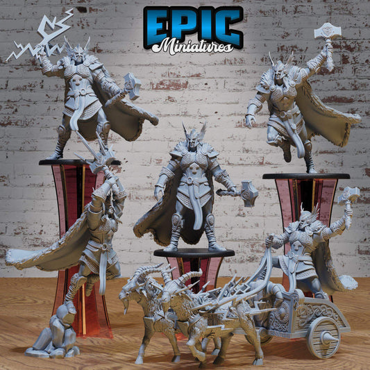 Thor Odinson Norse Warriors - D&D Epic Miniatures   and Dragons