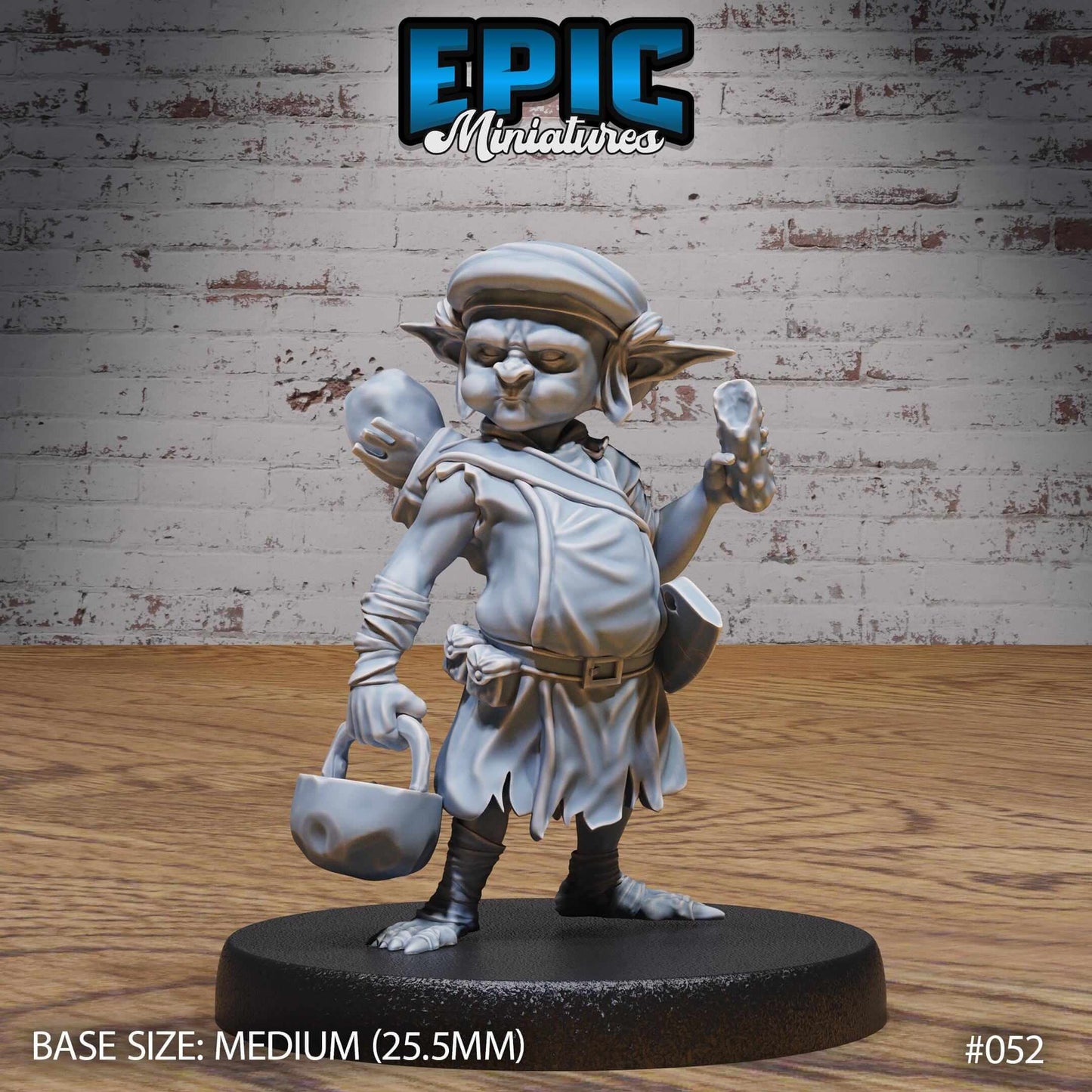 Goblin Tribe Chef - Epic Miniatures - Dungeons and Dragons
