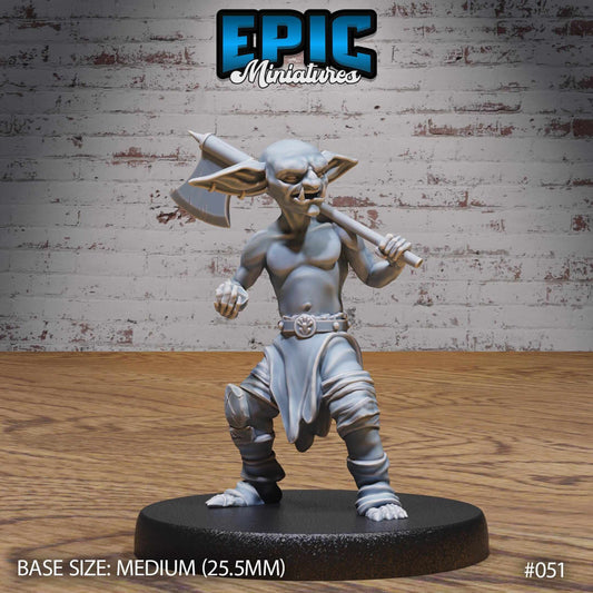 Goblin Tribe Barbarian - Epic Miniatures - Dungeons and Dragons