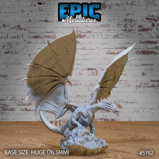 Beowulf Dragon - Epic Miniatures - Dungeons and Dragons