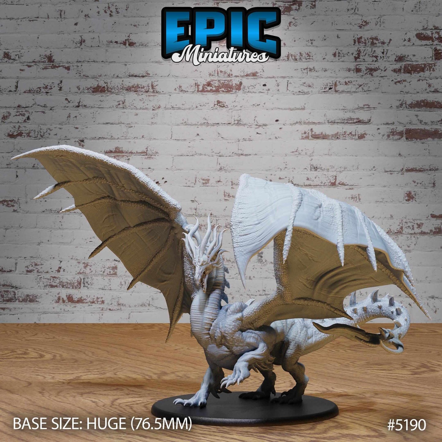 Beowulf Dragon - D&D Epic Miniatures   and Dragons