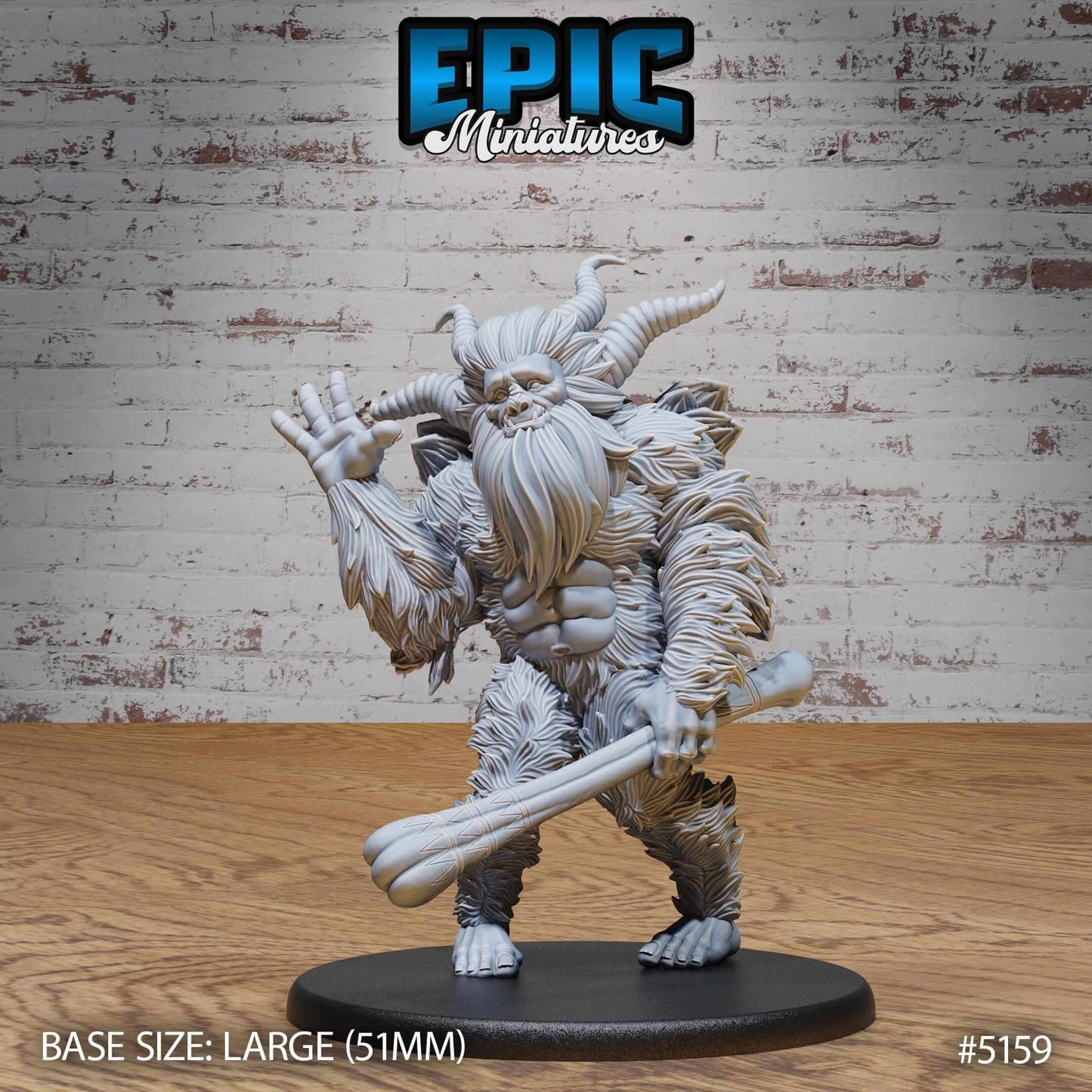 Yeti - D&D Epic Miniatures   and Dragons