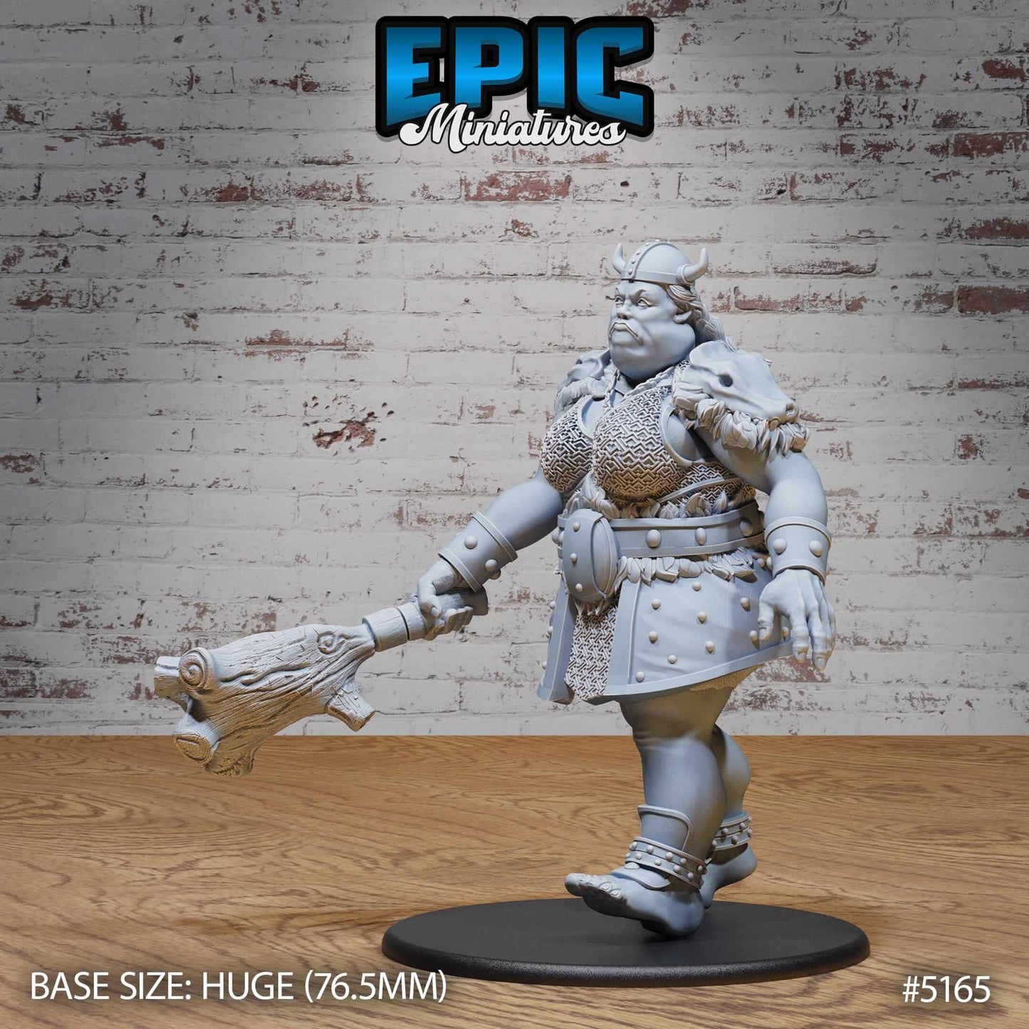 Hill Giantess - Epic Miniatures - Dungeons and Dragons