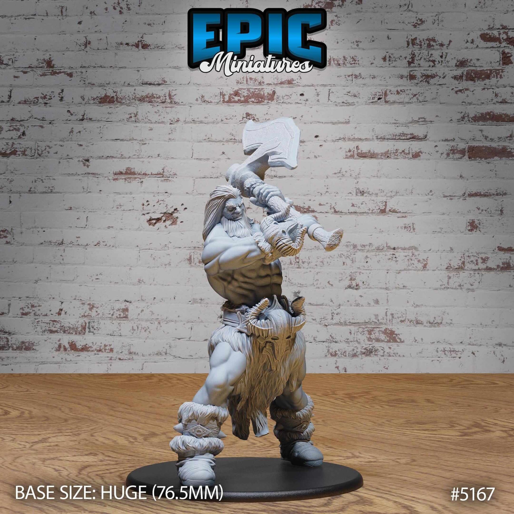 Jotun Frost Giant - Epic Miniatures - Dungeons and Dragons