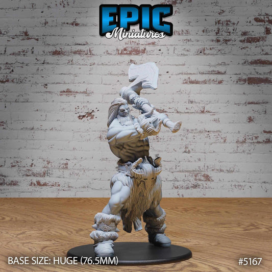 Jotun Frost Giant - Epic Miniatures - Dungeons and Dragons