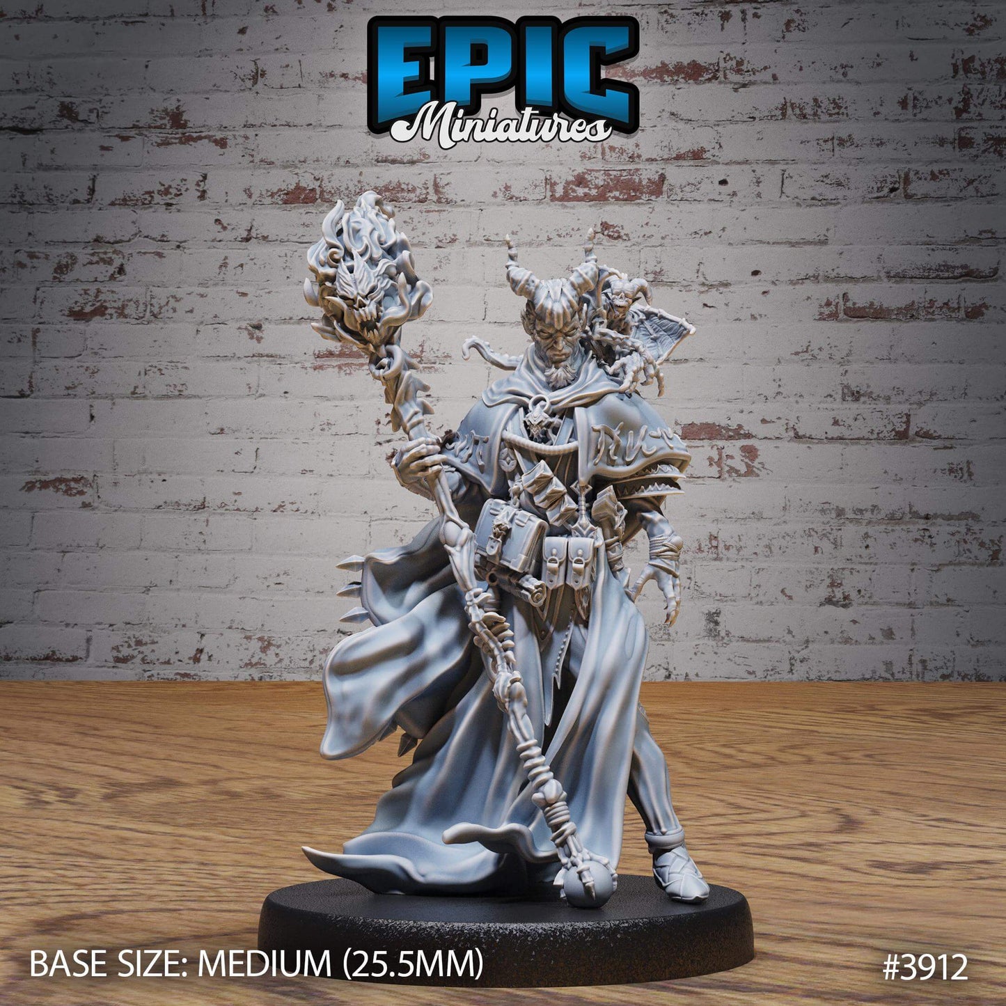 Tiefling Summoner - D&D Epic Miniatures   and Dragons