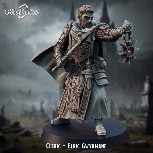 Elric Gwyrmane Cleric - Hunt Beyond the Grave - The Printing Goes Ever On
