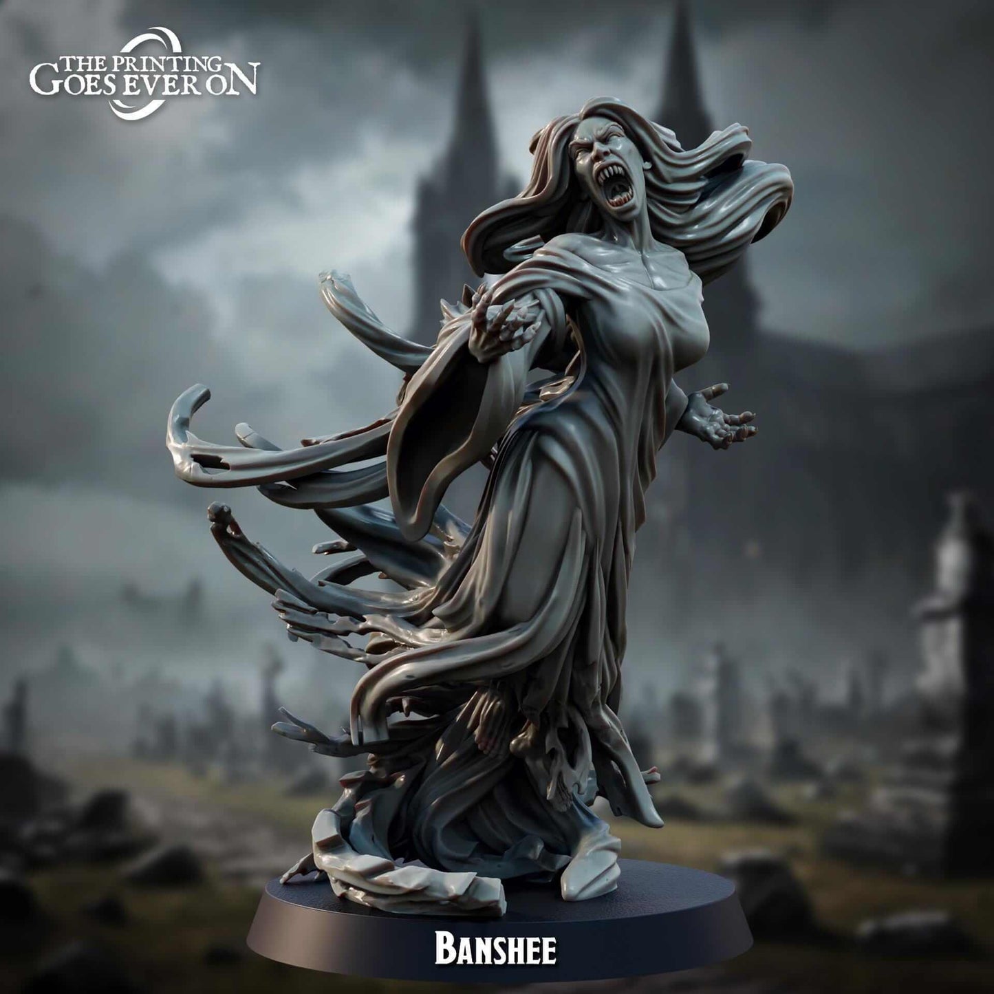 Banshee - Hunt Beyond the Grave - The Printing Goes Ever On