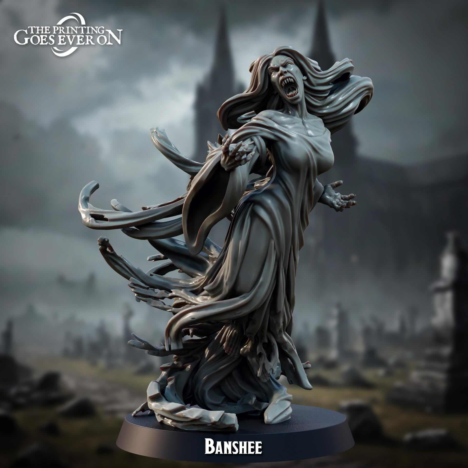 Banshee - Hunt Beyond the Grave - The Printing Goes Ever On