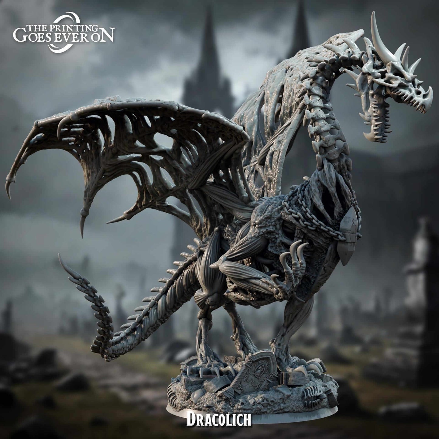 Dracolich - Hunt Beyond the Grave - The Printing Goes Ever On