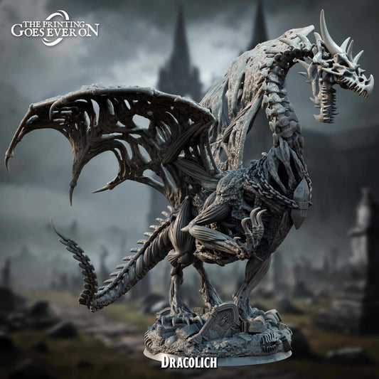 Dracolich - Hunt Beyond the Grave - The Printing Goes Ever On