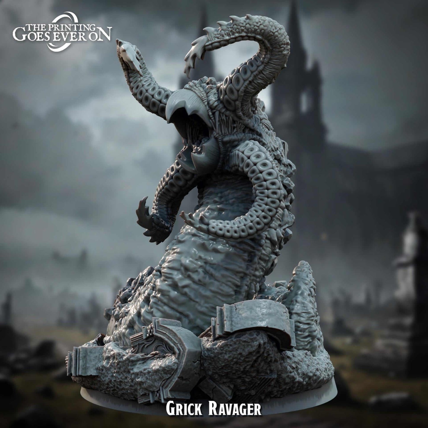 Grick Ravager - Hunt Beyond the Grave - The Printing Goes Ever On