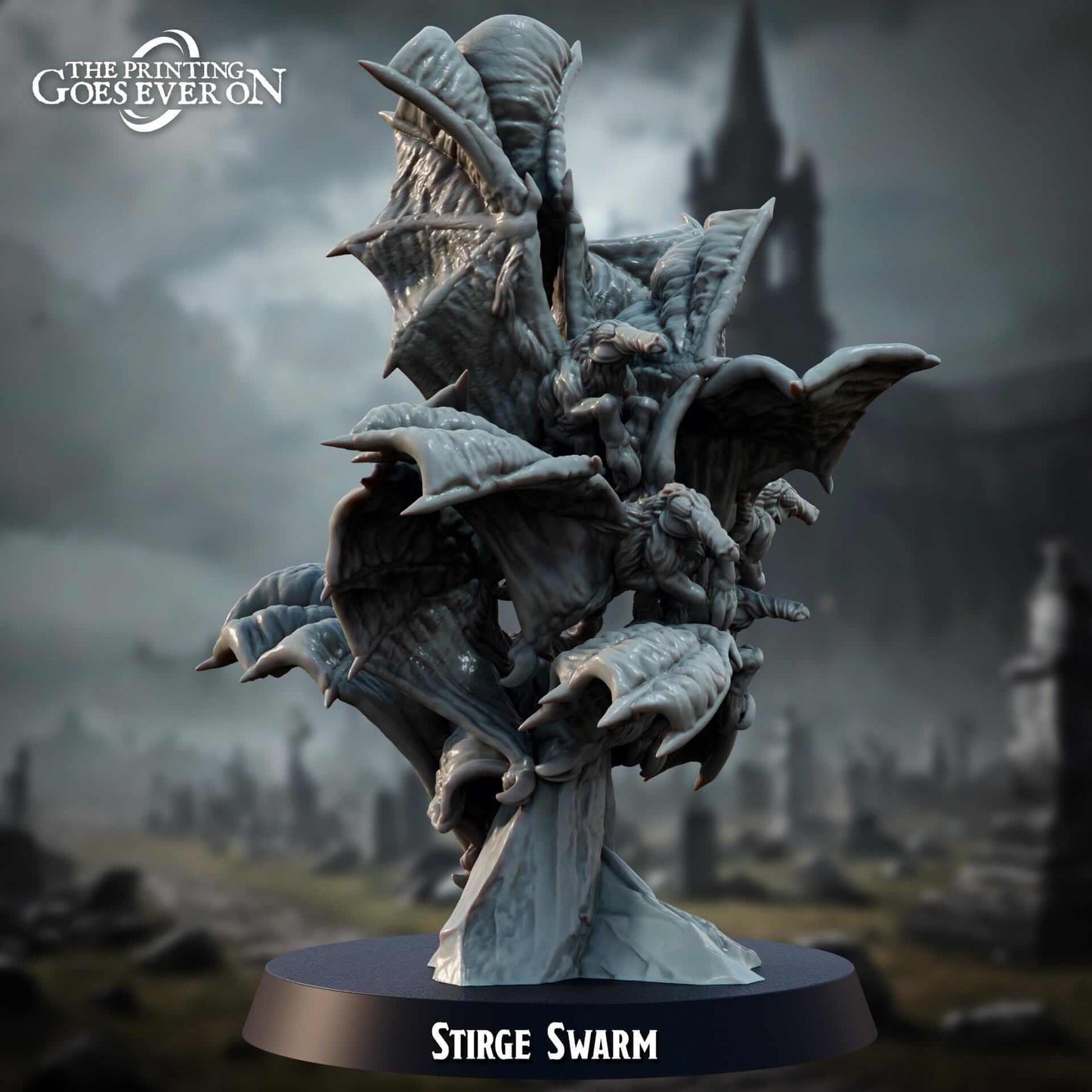 Stirge Swarm - Hunt Beyond the Grave - The Printing Goes Ever On
