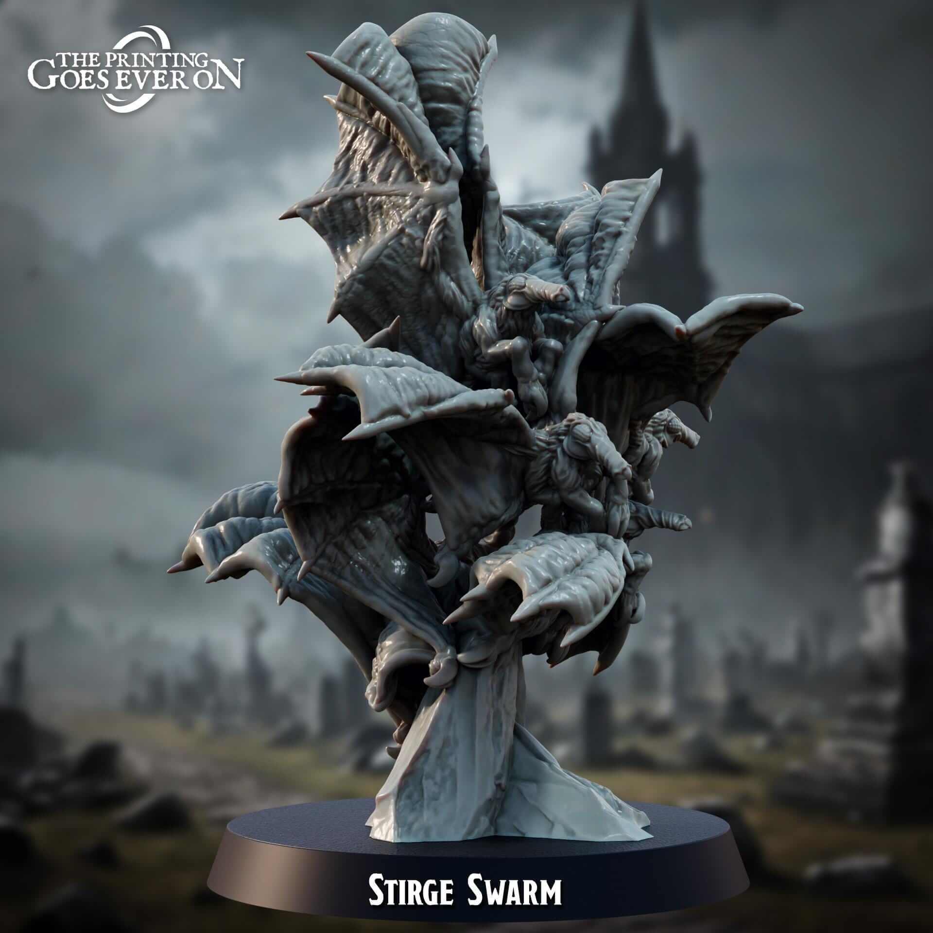 Stirge Swarm - Hunt Beyond the Grave - The Printing Goes Ever On
