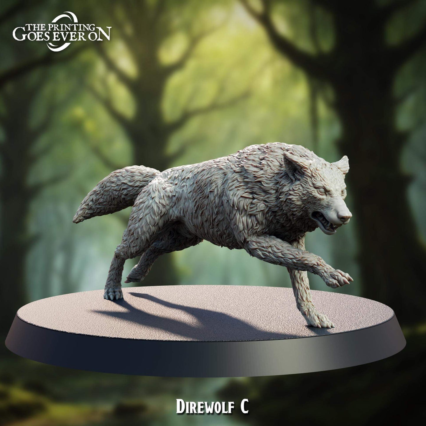 Direwolves - Heart of the Forest - The Printing Goes Ever On