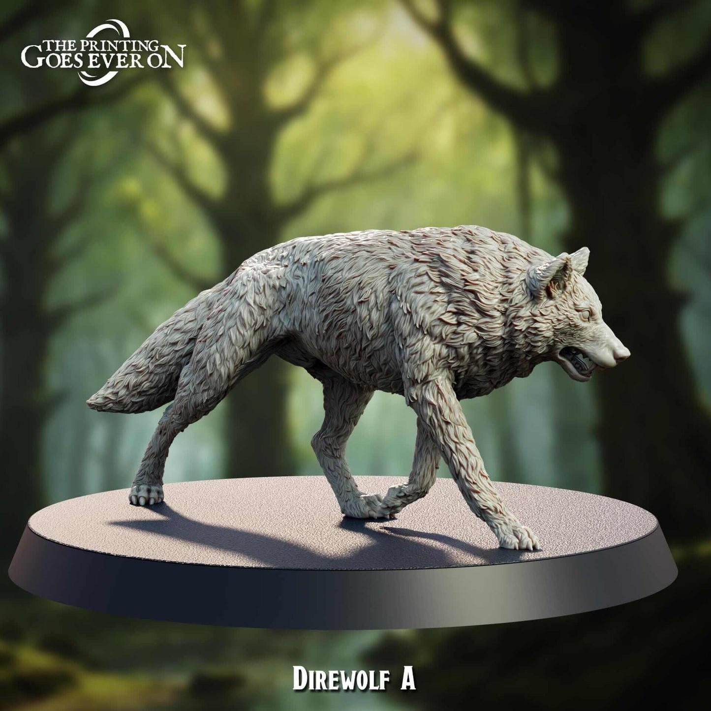 Direwolves - Heart of the Forest - The Printing Goes Ever On