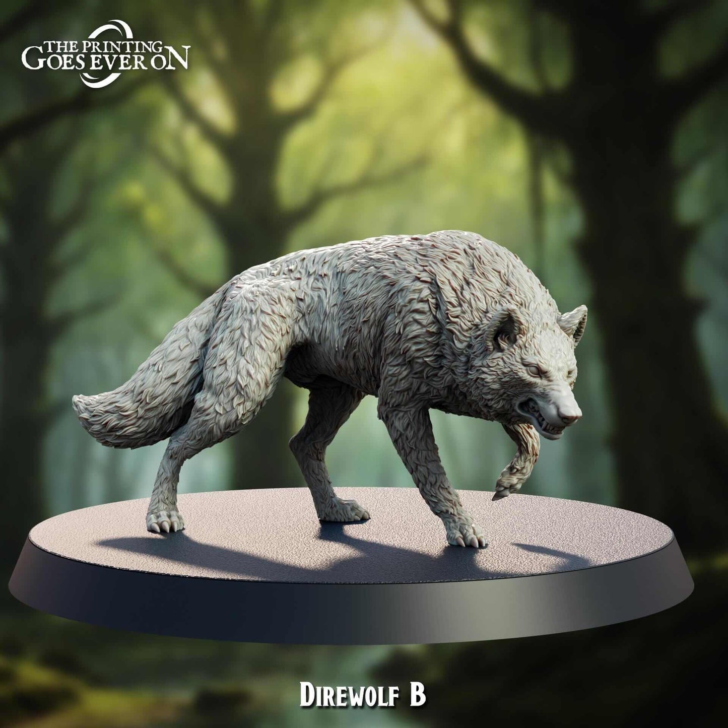 Direwolves - Heart of the Forest - The Printing Goes Ever On
