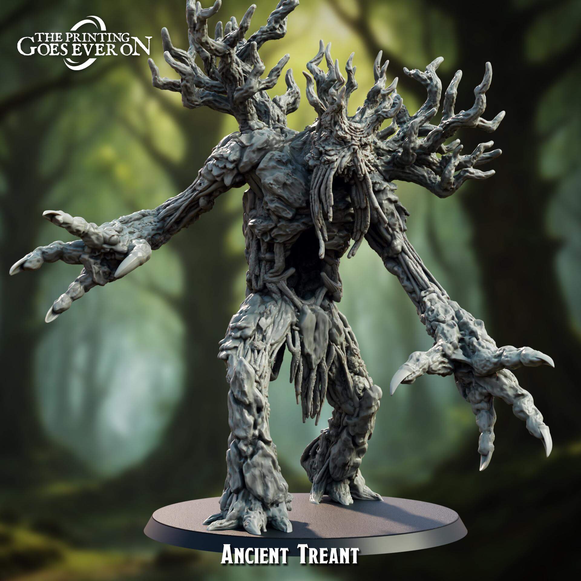Ancient Treant - Heart of the Forest - The Printing Goes Ever On
