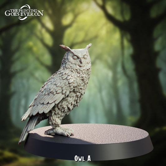 Owls - Heart of the Forest - The Printing Goes Ever On