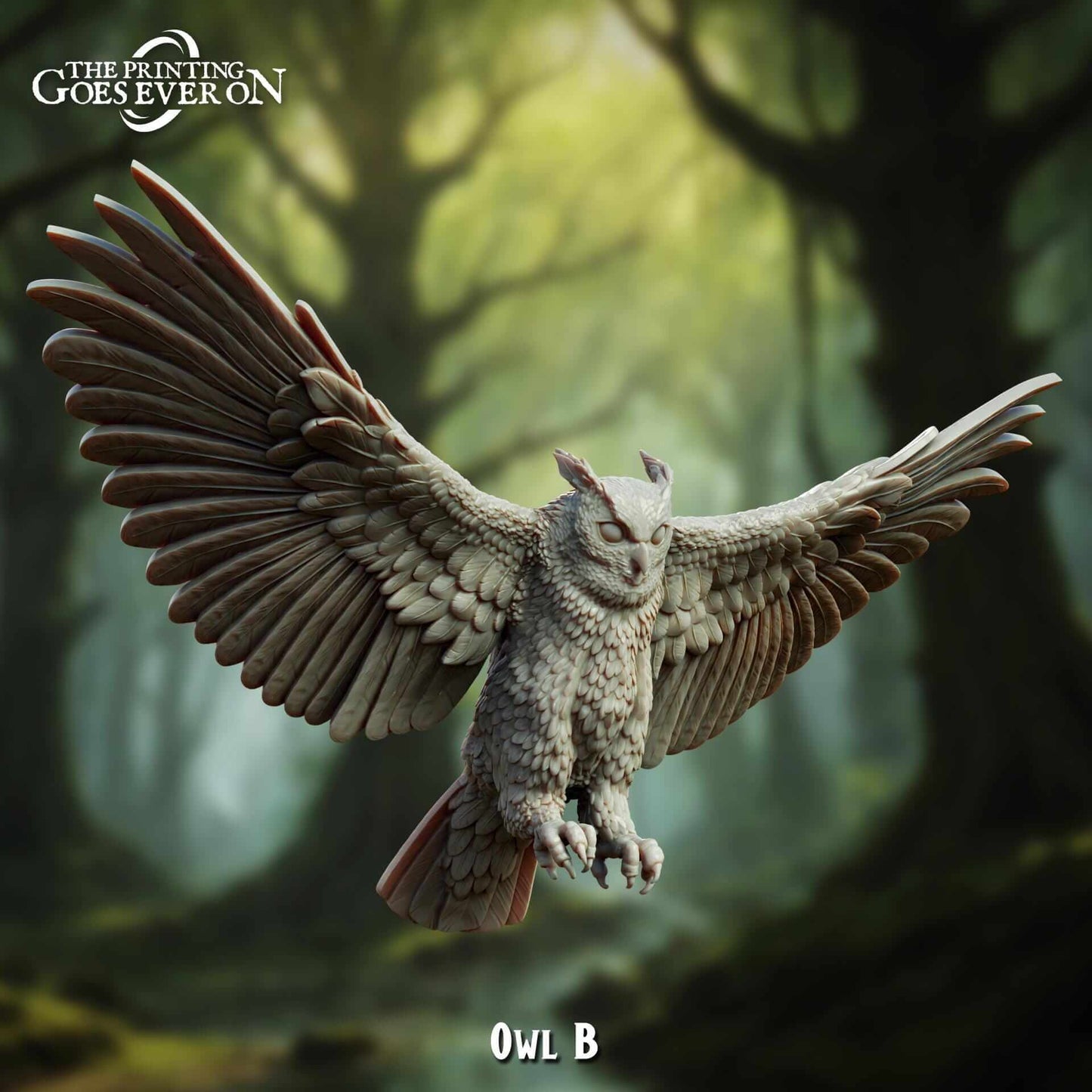 Owls - Heart of the Forest - The Printing Goes Ever On